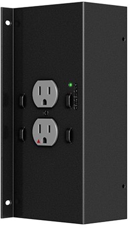 Chief® Proximity® Black Two Outlet Power Kit