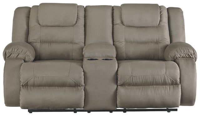 Causeuse inclinable avec console McCade, taupe, Signature Design by Ashley®