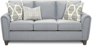 Fusion Furniture Macarena Marine Gray Queen Sofa Sleeper