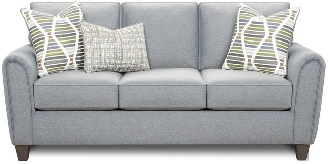 Fusion Furniture Macarena Marine Gray Queen Sofa Sleeper-0