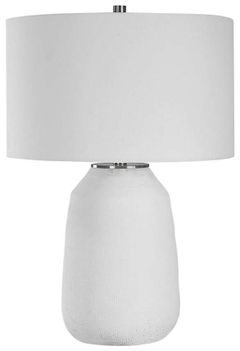 Uttermost® Heir Chalk White Table Lamp