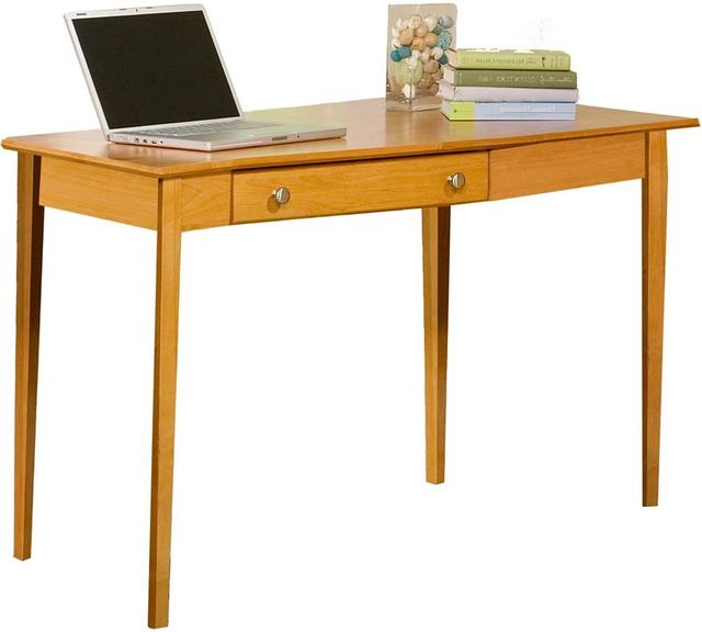 Archbold Furniture Alder Shaker Right Wedge Desk