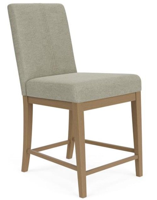 Riverside Furniture Davie Beige/Pale Oak Upholstered Side Chair