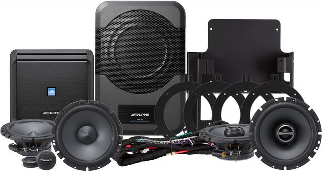 Alpine® 2007-2014 Jeep Wrangler Unlimited Direct Fit Sound System