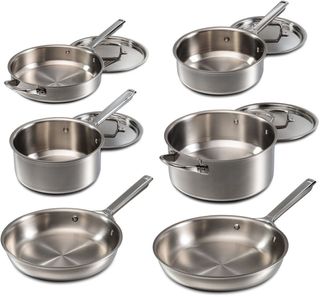 Wolf® Gourmet 10 Piece Stainless Steel Cookware Set