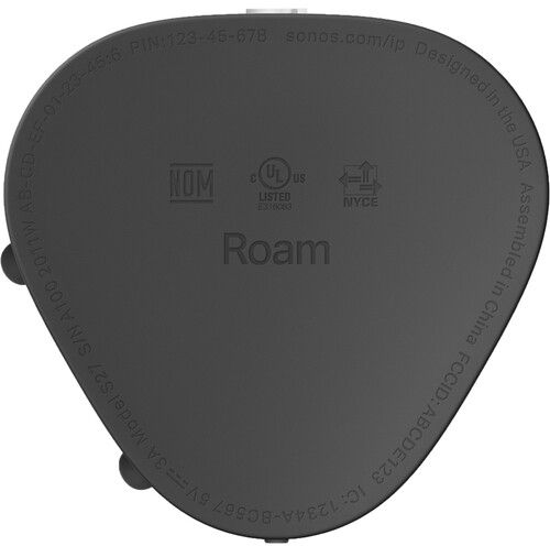Sonos® Roam Shadow Black Portable Speaker 7