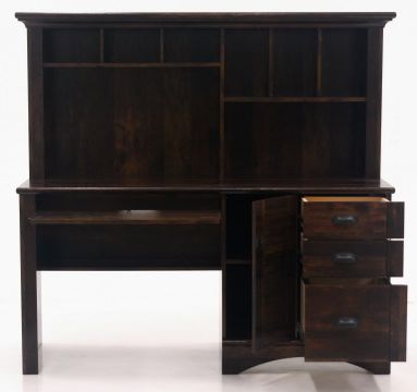 Sauder harbor view on sale desk with hutch