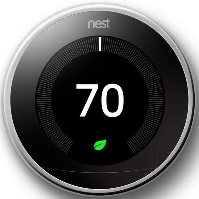 Google Nest Pro Polished Steel Learning Thermostat 2