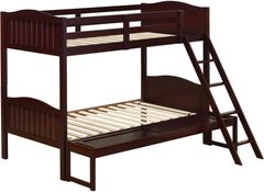 Coaster® Littleton Espresso Twin/Full Bunk Bed