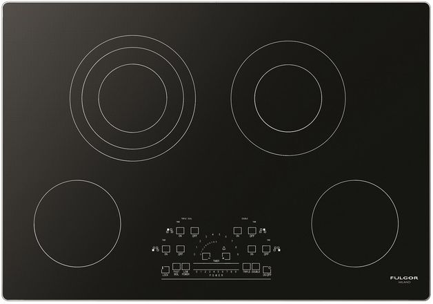 Fulgor Milano® 600 Series 30" Stainless Steel Electric Cooktop