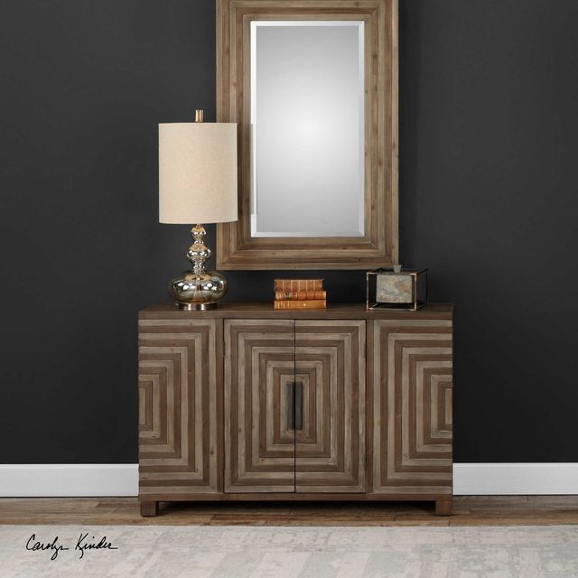 Uttermost® Layton Brown Console Cabinet 5