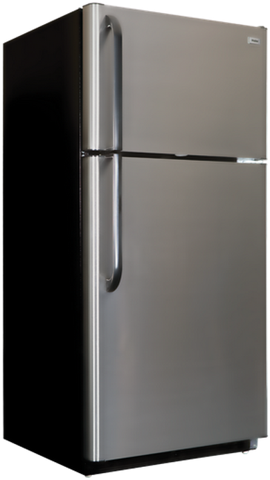 Haier 20.6 Cu. Ft. Top Freezer Refrigerator-Stainless Steel