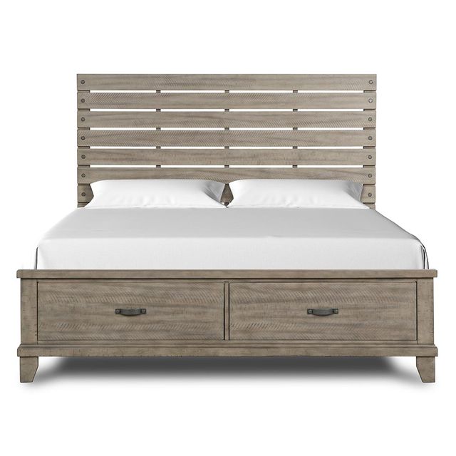 New Classic Home Furnishings Marwick Queen Storage Bed-0