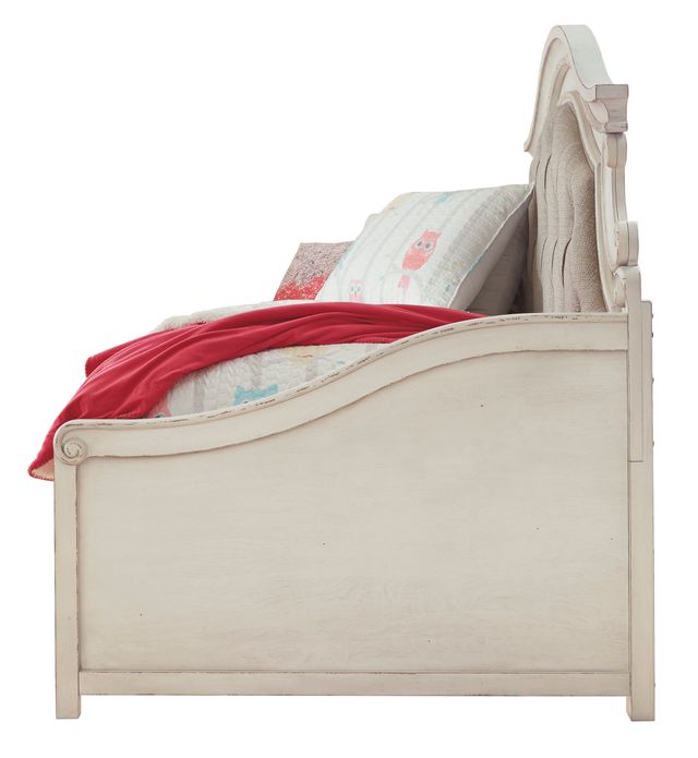 Signature Design by Ashley® Realyn Chipped White Day Bed Storage 3