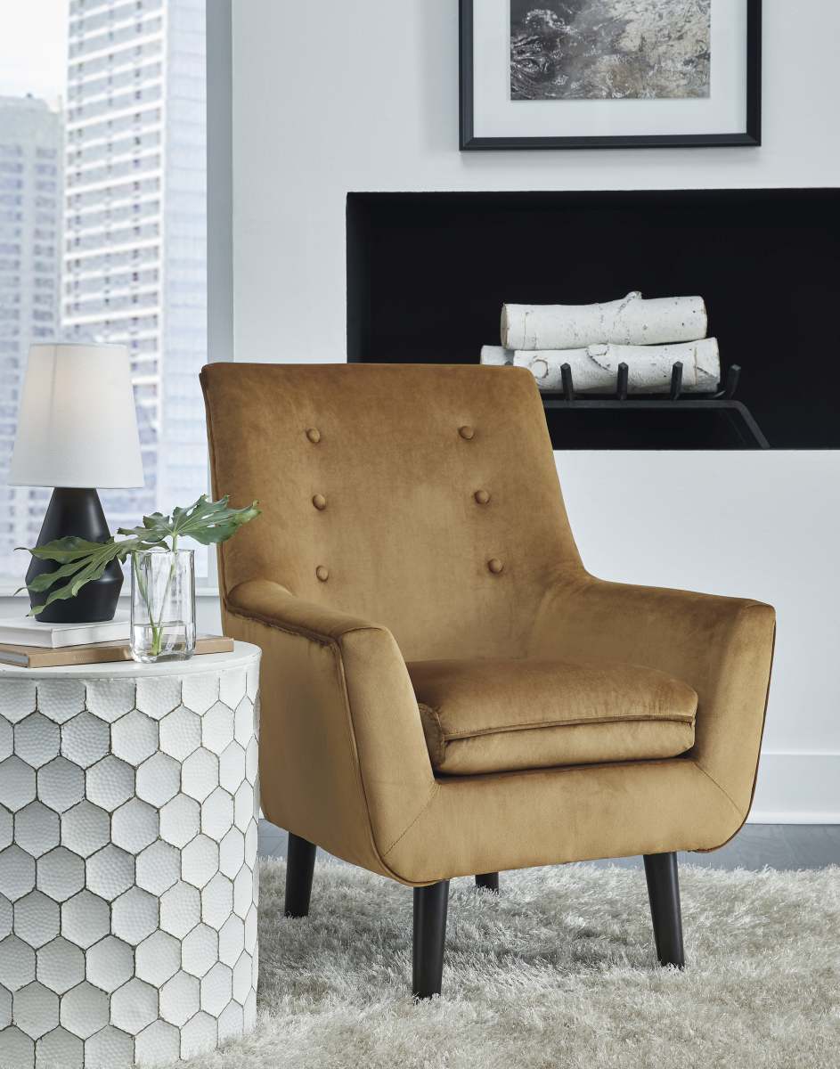 zossen accent chair ivory