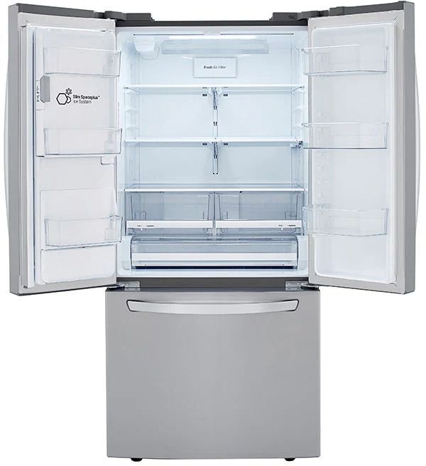 LG 24.5 Cu. Ft. Print Proof™ Stainless Steel French Door Refrigerator  2