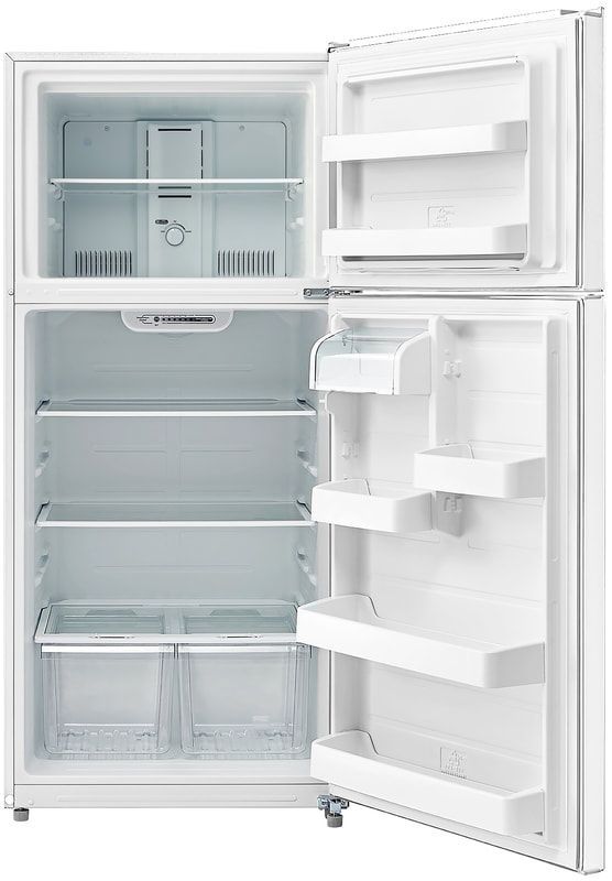 Crosley Conservator® 18 0 Cu Ft White Top Freezer Refrigerator