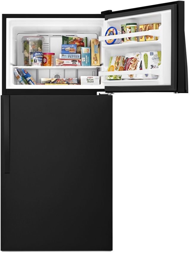Whirlpool® 18.2 Cu. Ft. Black Top Freezer Refrigerator 5