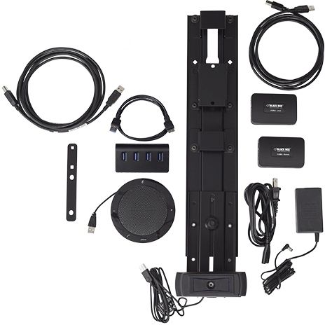 Chief® Black Fusion Above/Below ViewShare Kit with Extender 0