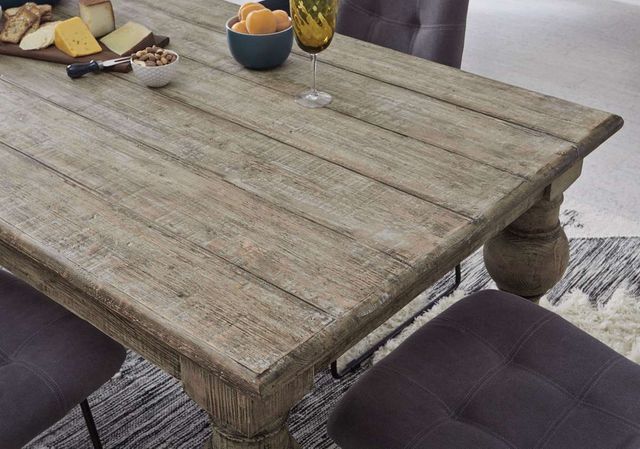 Classic Home Bordeaux Beige 83" Dining Table-3