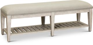Liberty Furniture Heartland Antique White Bed Bench