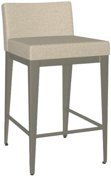 Amisco Customizable Ethan Upholstered Counter Stool