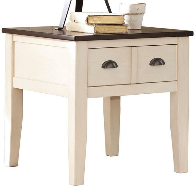 Signature Design by Ashley® Whitesburg Whtie End Table