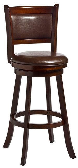 Hillsdale Furniture Dennery Cherry Brown Swivel Counter Stool