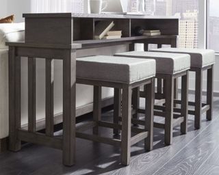 Liberty Furniture Tanners Creek 4 Piece Gray Console Table Set