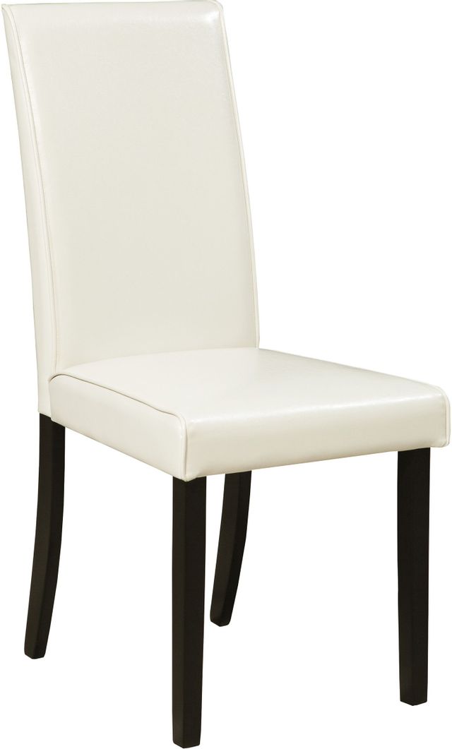 Signature Design by Ashley® Kimonte 2-Piece Ivory Dining Room Chair Set 1