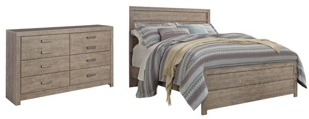 Signature Design by Ashley® Culverbach 2-Piece Gray Queen Panel Bed Set-0