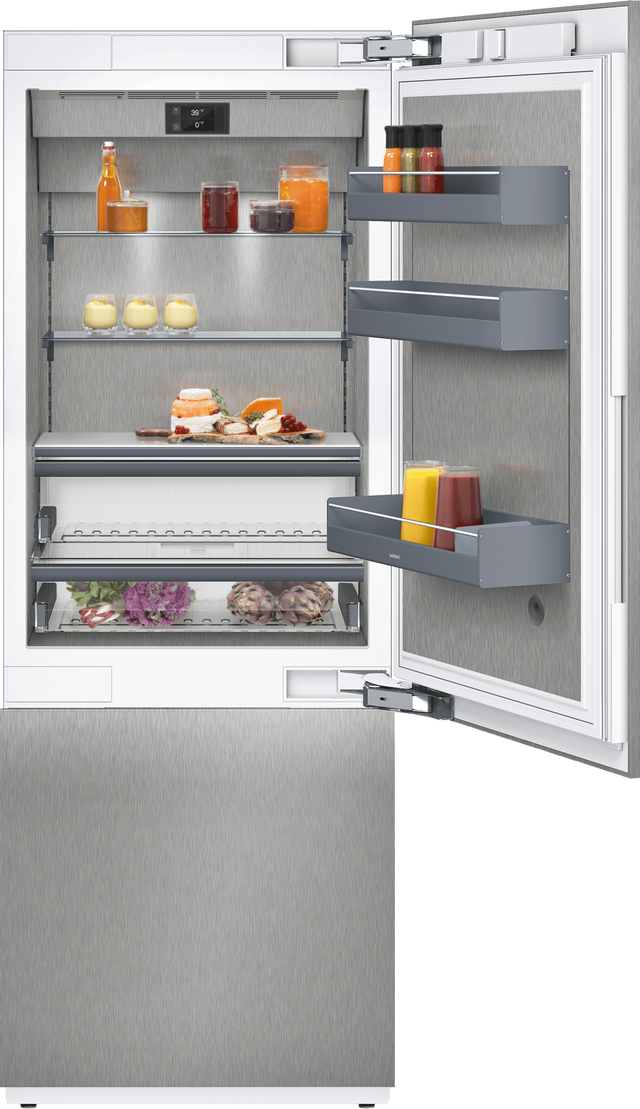 Gaggenau 400 Series 30 in. 16.0 Cu. Ft. Stainless Steel Bottom Freezer Refrigerator-0