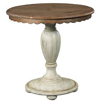 Kincaid Weatherford-Cornsilk Collection Accent Table 0
