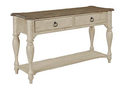 Kincaid Weatherford-Cornsilk Collection Sofa Table