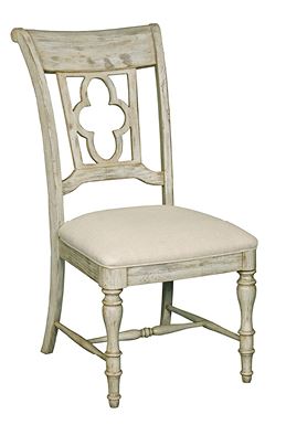 Kincaid Weatherford-Cornsilk Collection Side Chair
