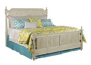 Kincaid® Weatherford-Cornsilk Collection Westland Bed Package-Queen
