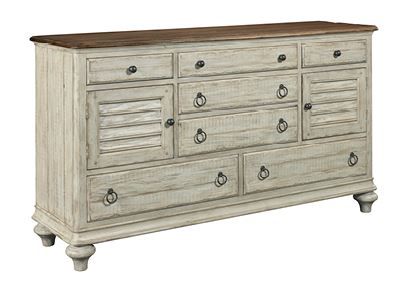 Kincaid® Weatherford-Cornsilk Collection Ellesmere Dresser