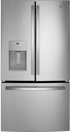 GE® 25.6 Cu. Ft. Fingerprint Resistant Stainless Steel French Door Refrigerator