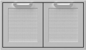 Hestan Professional 36" Stainless Steel Outdoor Double Storage Door