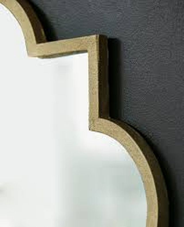 Signature Design by Ashley® Beaumour Champagne Accent Mirror-3