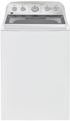 GE® 5.0 Cu. Ft. White Top Load Washer