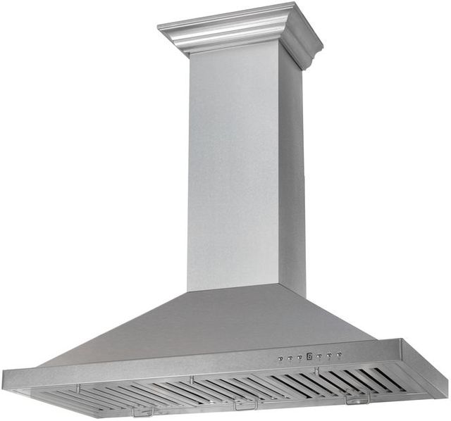 ZLINE 30" Snow Finished 304 Stainless Steel Wall Mount Range Hood 1