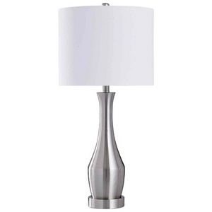 Style Craft Brushed Steel Lamp