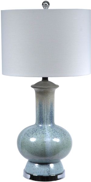 Crestview Collection Sea Breeze Blue Table Lamp