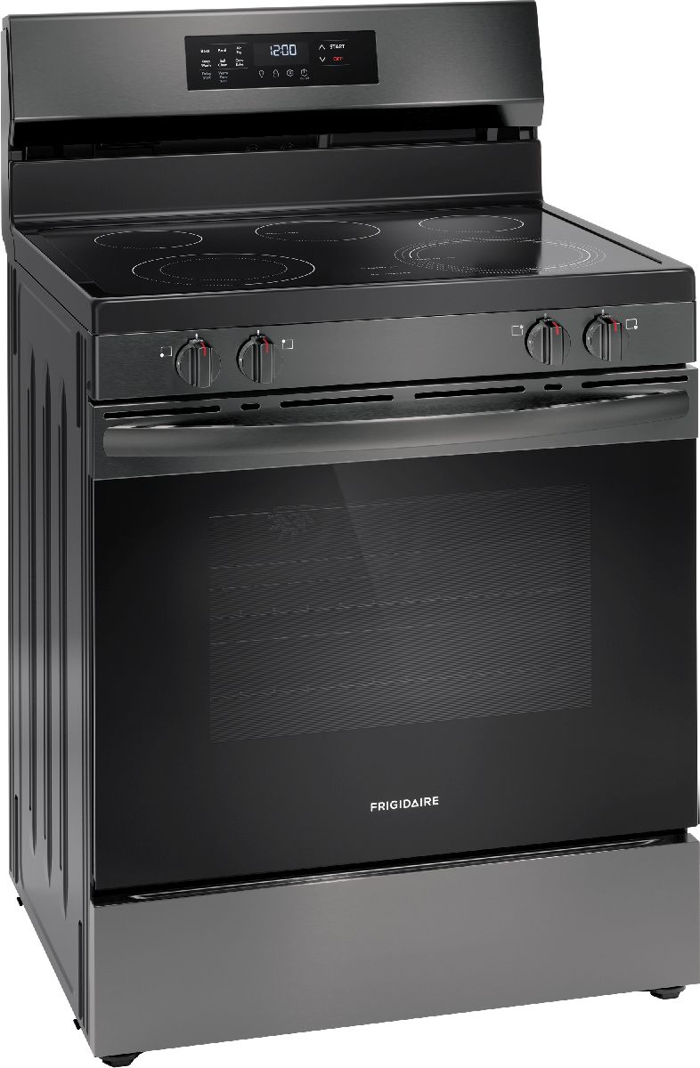 Frigidaire® 30" Black Stainless Steel Freestanding Electric Range ...