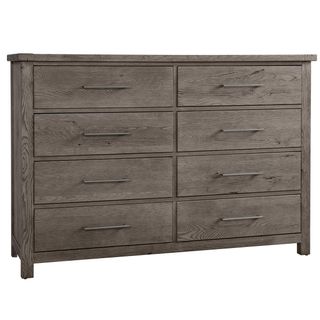 Vaughan-Bassett Dovetail Mystic Grey 8-Drawer Dresser
