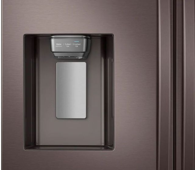 Samsung 22.6 Cu. Ft. Fingerprint Resistant Tuscan Stainless Steel French Door Counter Depth Refrigerator 5