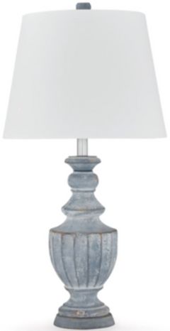 Signature Design by Ashley® Cylerick Antique Blue Table Lamp