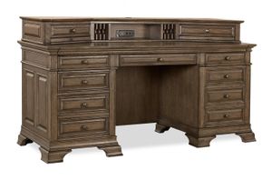 aspenhome® Arcadia Truffle 72" Credenza Desk
