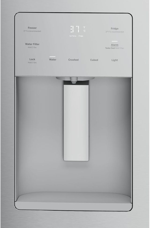 GE® 25.6 Cu. Ft. Stainless Steel French Door Refrigerator 4